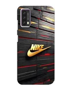 Чохол для Blackview A90 з картинкою «Золотий Nike на металі»