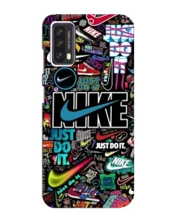 Чохол для Blackview A90 з картинкою «Яскравий колаж Nike»