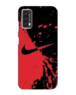 Чохол для Blackview A90 з картинкою «Червоні бризки Nike»