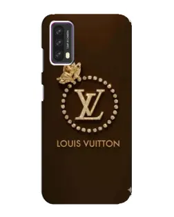 Чохол для Blackview A90 з картинкою «LV — золота печатка»