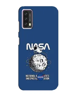 Чохол для Blackview A90 з картинкою «NASA — місячна місія»