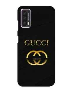Чохол для Blackview A90 з картинкою «Золотий логотип Gucci»