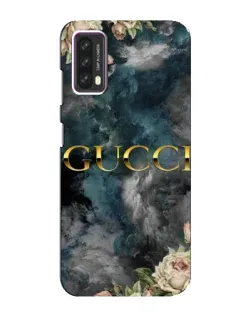 Чохол для Blackview A90 з картинкою «Абстрактні квіти Gucci»