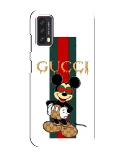 Чохол для Blackview A90 з картинкою «Міккі Маус Gucci — смуги»