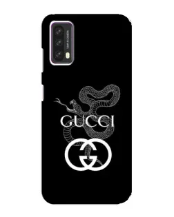 Чохол для Blackview A90 з картинкою «Gucci — срібна змія»