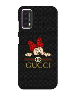 Чохол для Blackview A90 з картинкою «Мінні Маус Gucci — чорний»