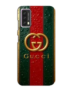 Чохол для Blackview A90 з картинкою «Gucci — фірмова смуга та золото»