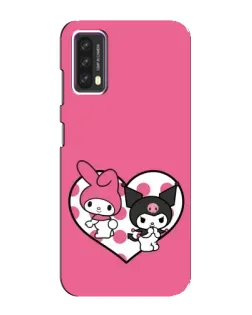 Чохол для Blackview A90 з картинкою «Kuromi та My Melody»