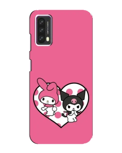 Чохол для Blackview A90 з картинкою «Kuromi та My Melody»