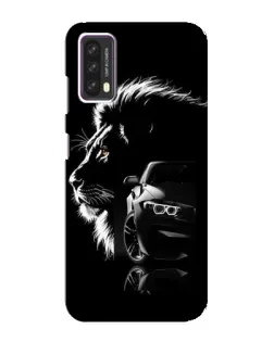 Чохол для Blackview A90 з картинкою «BMW та лев»