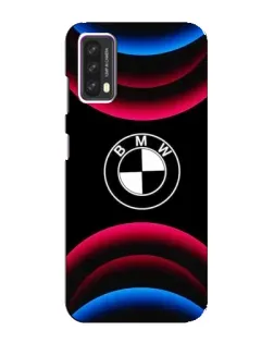 Чохол для Blackview A90 з картинкою «Логотип BMW та неонові дуги»