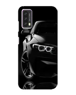 Чохол для Blackview A90 з картинкою «Чорна BMW — профіль»