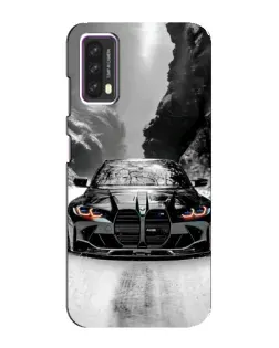 Чохол для Blackview A90 з картинкою «BMW — акварельний дрифт»