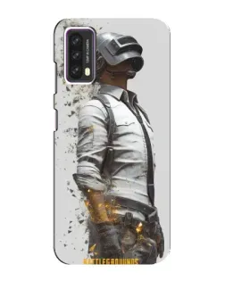 Чехол для Blackview A90 с картинкой «PUBG — боец в пыли»