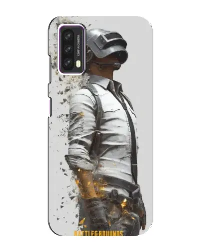 Чехол для Blackview A90 с картинкой «PUBG — боец в пыли»