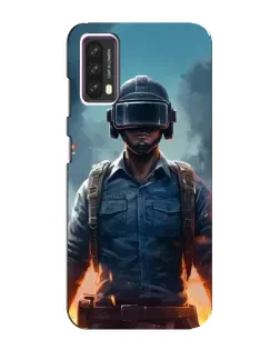 Чехол для Blackview A90 с картинкой «PUBG — реалистичный герой»