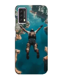 Чехол для Blackview A90 с картинкой «PUBG — свободное падение»