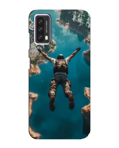 Чехол для Blackview A90 с картинкой «PUBG — свободное падение»