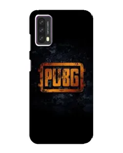 Чехол для Blackview A90 с картинкой «PUBG — золотой логотип»