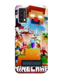 Чохол для Blackview A90 з картинкою «Minecraft герої гри»