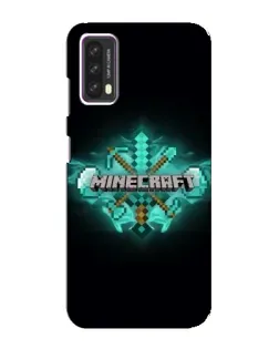 Чохол для Blackview A90 з картинкою «Minecraft Diamond лого»