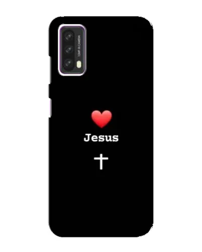 Чехол для Blackview A90 с картинкой «Сердце - Jesus»