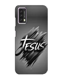 Чехол для Blackview A90 с картинкой «Надпись Jesus Graffiti»