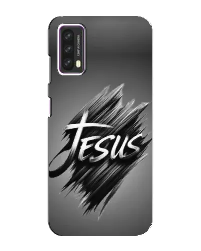 Чехол для Blackview A90 с картинкой «Надпись Jesus Graffiti»