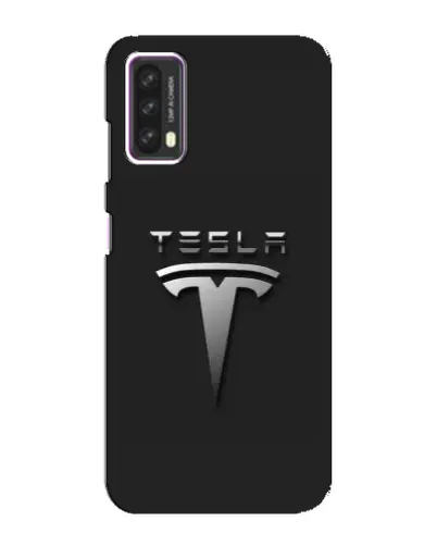 Чохол для Blackview A90 з картинкою «Сталевий логотип Tesla»