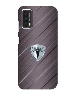 Чохол для Blackview A90 з картинкою «Металева текстура Tesla»