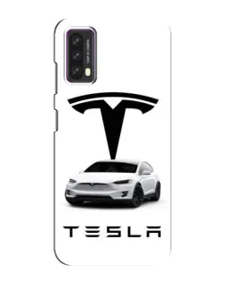 Чохол для Blackview A90 з картинкою «Tesla White Style»