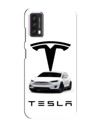 Чохол для Blackview A90 з картинкою «Tesla White Style»