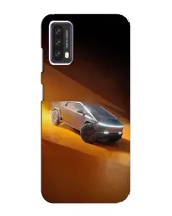 Чохол для Blackview A90 з картинкою «Cybertruck у пустелі»