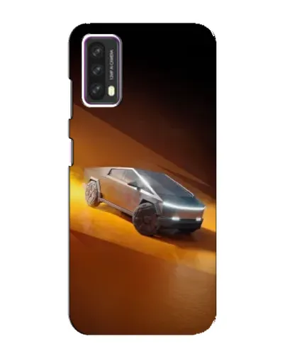 Чохол для Blackview A90 з картинкою «Cybertruck у пустелі»