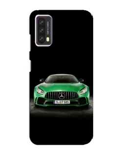Чохол для Blackview A90 з картинкою «Mercedes — неоновий лого»