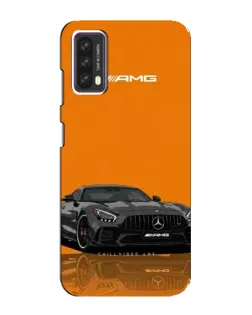 Чохол для Blackview A90 з картинкою «Помаранчевий Mercedes AMG»