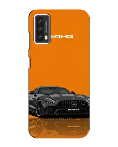 Чохол для Blackview A90 з картинкою «Помаранчевий Mercedes AMG»