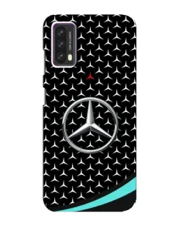 Чохол для Blackview A90 з картинкою «Mercedes — бірюзовий акцент»