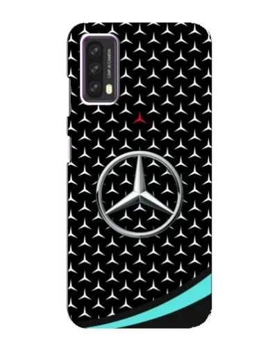 Чохол для Blackview A90 з картинкою «Mercedes — бірюзовий акцент»