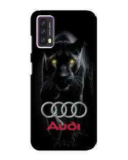 Чохол для Blackview A90 з картинкою «Пантера та Audi»