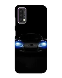 Чохол для Blackview A90 з картинкою «Audi в неоні»