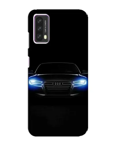 Чохол для Blackview A90 з картинкою «Audi в неоні»