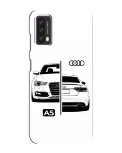 Чохол для Blackview A90 з картинкою «Audi — контрастний дизайн»