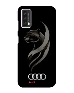 Чохол для Blackview A90 з картинкою «Графіка — пантера та Audi»