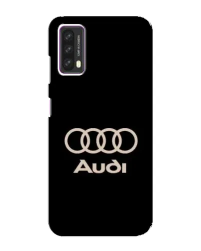 Чохол для Blackview A90 з картинкою «Audi — золотий логотип»