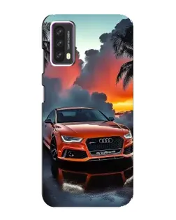 Чохол для Blackview A90 з картинкою «Audi — захід сонця»