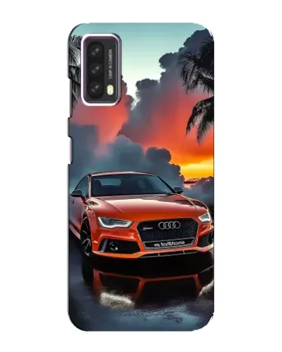 Чохол для Blackview A90 з картинкою «Audi — захід сонця»