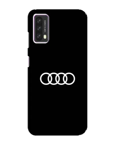 Чохол для Blackview A90 з картинкою «Audi White Logo»