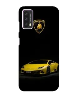 Чохол для Blackview A90 з картинкою «Lamborghini жовтий акцент»