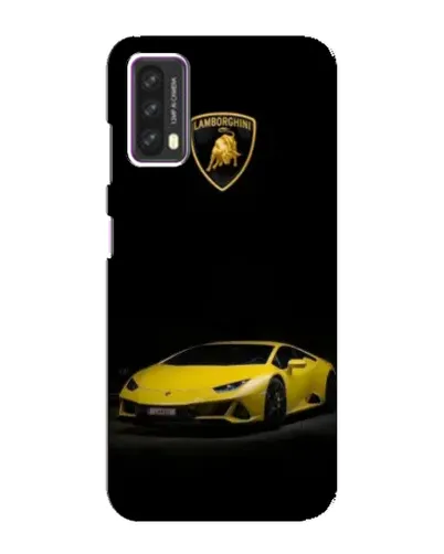 Чохол для Blackview A90 з картинкою «Lamborghini жовтий акцент»